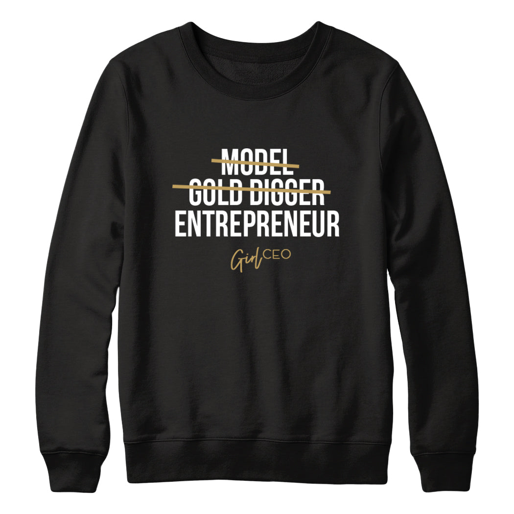 Girl CEO Sweater - Black