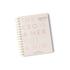 Dateless She’s the CEO Professional Daily Planner - Pastel Pink