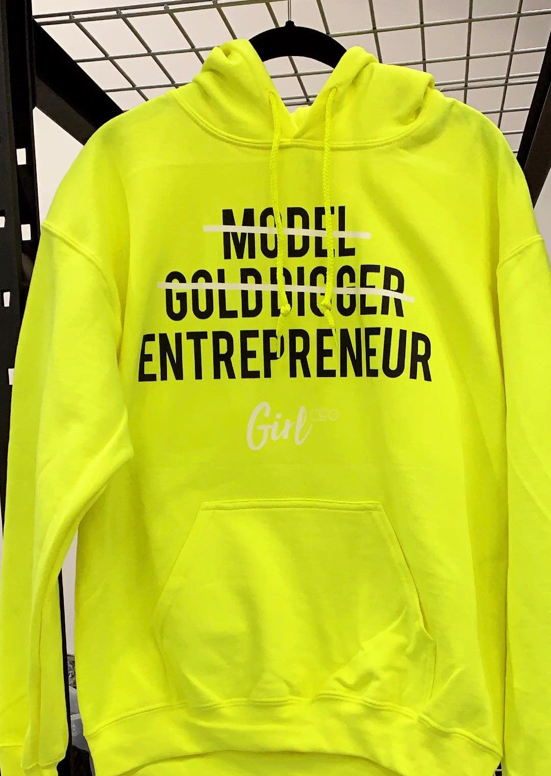 Classic Girl CEO Hoodie Neon Green- Limited Edition